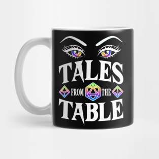 Tales from the Table White Logo Mug